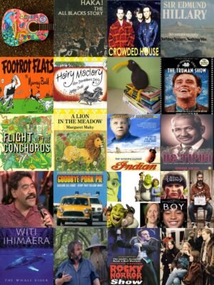 NZ Music, Movies & Books