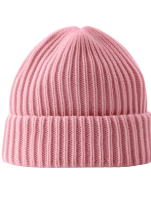 Pink beanie